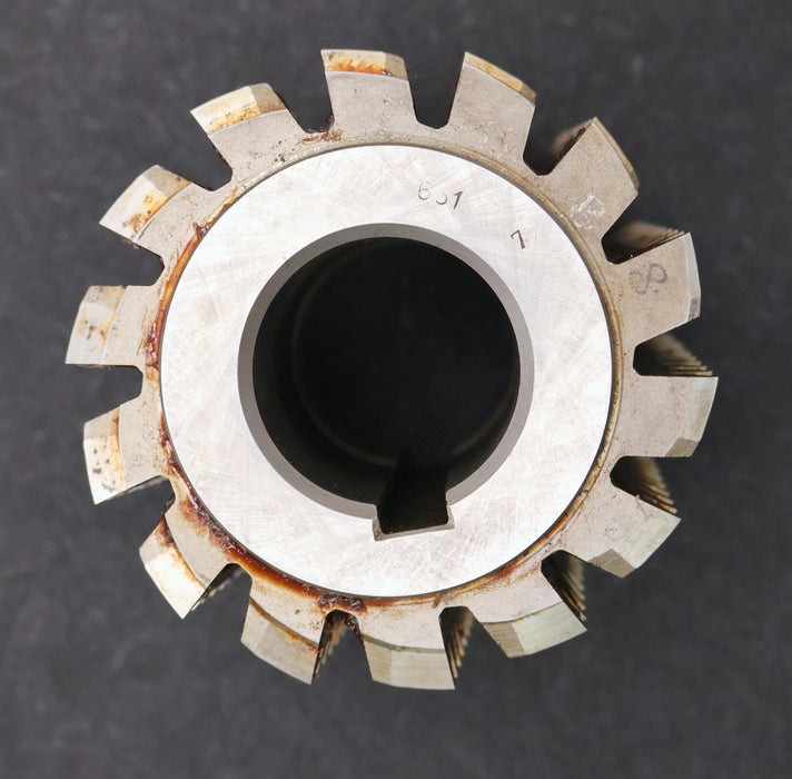 Bild des Artikels PWS-Zahnrad-Wälzfräser-gear-hob-m=-3mm-20°-EGW-Ø100x109xØ40mm-mit-LKN-BPII