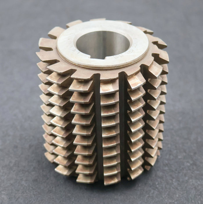 Bild des Artikels PWS-Zahnrad-Wälzfräser-gear-hob-m=-3mm-20°-EGW-Ø100x108xØ40mm-mit-LKN-BPIII
