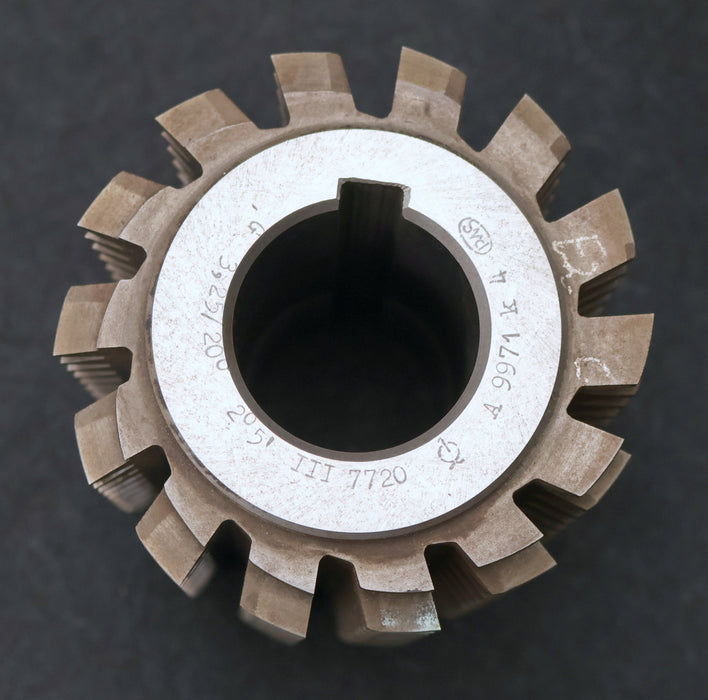 Bild des Artikels PWS-Zahnrad-Wälzfräser-gear-hob-m=-3,25mm-20°-EGW-Ø100x109xØ40mm-BPIII-1gg.-Li.