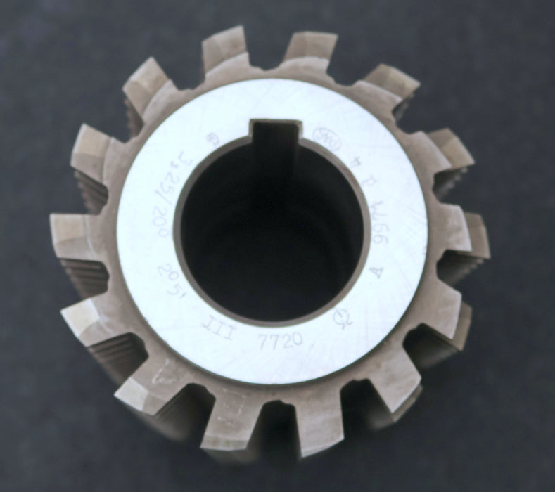 Bild des Artikels PWS-Zahnrad-Wälzfräser-gear-hob-m=-3,25mm-20°-EGW-Ø100x109xØ40mm-BPIII-1gg.-Re.