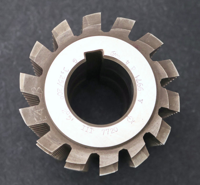 Bild des Artikels PWS-Zahnrad-Wälzfräser-gear-hob-m=-3,25mm-20°-EGW-Ø100x109xØ40mm-14-Spannuten