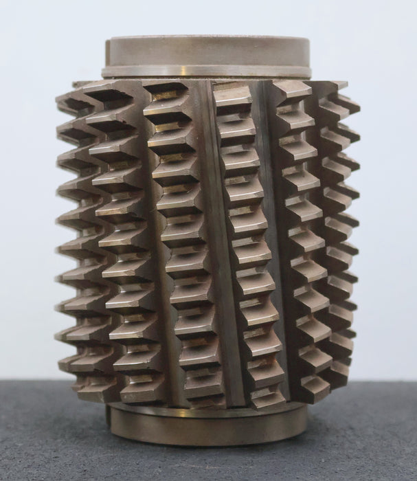 Bild des Artikels PWS-Zahnrad-Wälzfräser-gear-hob-m=-3mm-20°-EGW-Ø100x129xØ40mm-BPIII-4gg.-Re