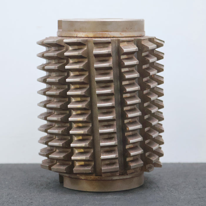 Bild des Artikels PWS-Zahnrad-Wälzfräser-gear-hob-m=-3mm-20°-EGW-Ø100x129xØ40mm-14-Spannuten