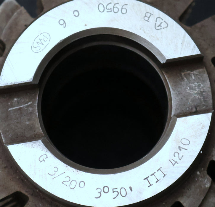 Bild des Artikels PWS-Zahnrad-Wälzfräser-gear-hob-m=-3mm-20°-EGW-Ø100x129xØ40mm-14-Spannuten