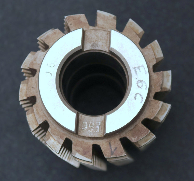 Bild des Artikels PWS-Zahnrad-Wälzfräser-gear-hob-m=-3mm-20°-EGW-Ø100x129xØ40mm-14-Spannuten