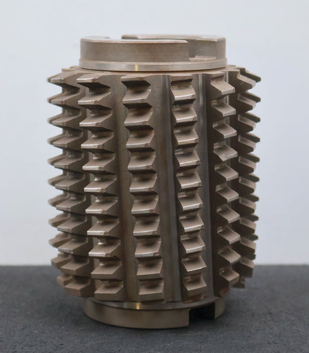 Bild des Artikels PWS-Zahnrad-Wälzfräser-gear-hob-m=-3mm-20°-EGW-Ø100x129xØ40mm-BPIII-2gg.-Rechts