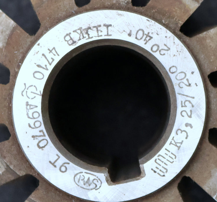 Bild des Artikels PWS-Zahnrad-Wälzfräser-gear-hob-m=-3,25mm-20°-EGW-Ø80x71xØ32mm-mit-LKN-BPIII