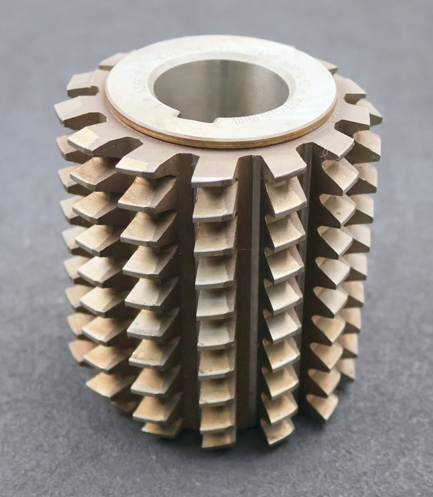 Bild des Artikels PWS-Zahnrad-Wälzfräser-gear-hob-m=-3,5mm-20°-EGW-Ø100x110xØ40mm-mit-LKN-BPIII