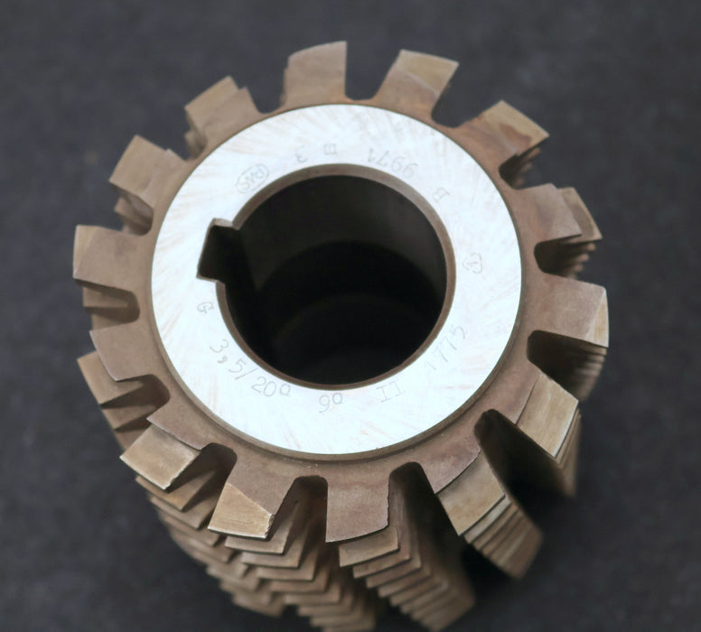 Bild des Artikels PWS-Zahnrad-Wälzfräser-gear-hob-m=-3,5mm-20°-EGW-Ø100x109xØ40mm-BPII
