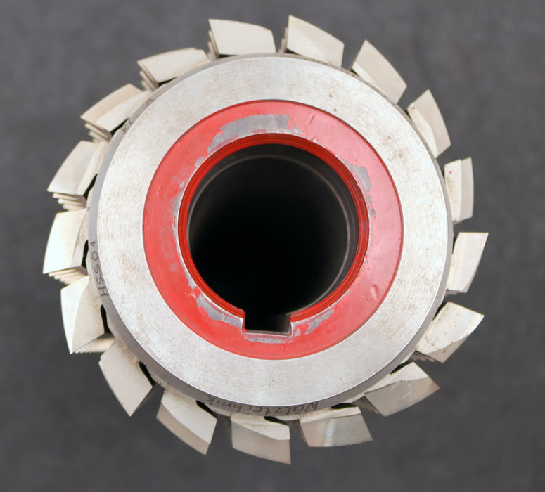 Bild des Artikels PWS-Zahnrad-Wälzfräser-gear-hob-m=-3mm-20°-EGW-Ø112x208xØ40mm-mit-LKN-BPIII