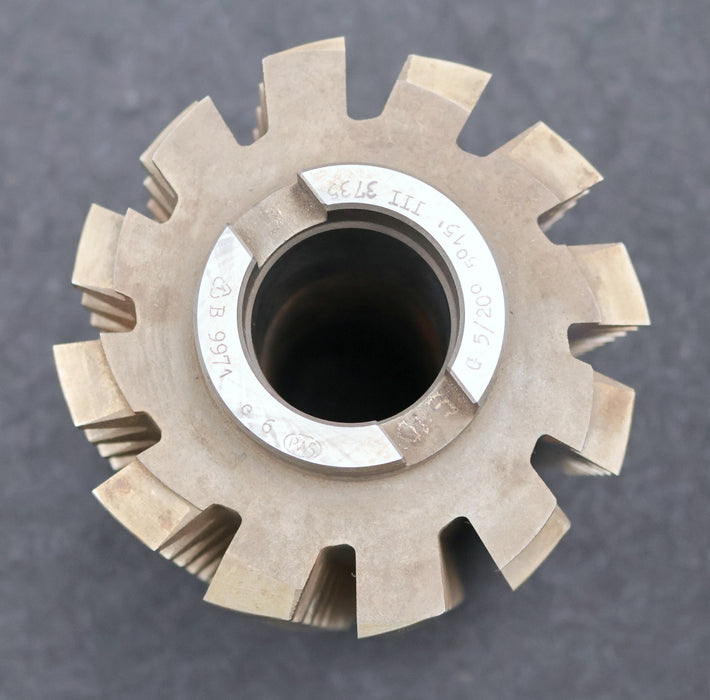 Bild des Artikels PWS-Zahnrad-Wälzfräser-gear-hob-m=-5mm-20°-EGW-Ø125x170xØ40mm-BPIII-2gg.-Re