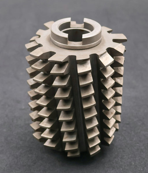 Bild des Artikels PWS-Zahnrad-Wälzfräser-gear-hob-m=-5mm-20°-EGW-Ø125x170xØ40mm-BPIII-3gg.-Re