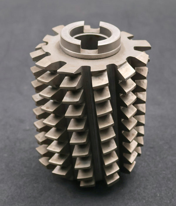 Bild des Artikels PWS-Zahnrad-Wälzfräser-gear-hob-m=-5mm-20°-EGW-Ø125x170xØ40mm-BPIII-3gg.-Re