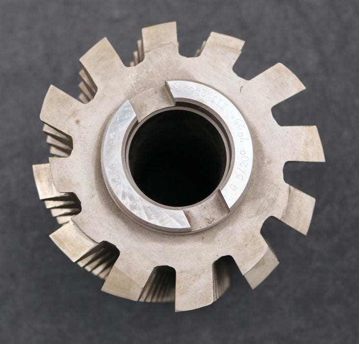 Bild des Artikels PWS-Zahnrad-Wälzfräser-gear-hob-m=-5mm-20°-EGW-Ø125x170xØ40mm-BPIII-3gg.-Re