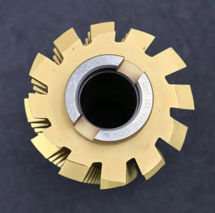 Bild des Artikels PWS-Zahnrad-Wälzfräser-gear-hob-m=-5mm-20°-EGW-Ø125x170xØ40mm-BPIII