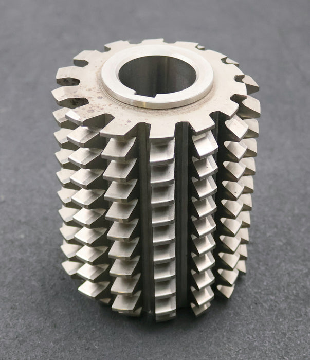 Bild des Artikels PWS-Zahnrad-Wälzfräser-gear-hob-m=-4mm-20°-EGW-Ø109x136xØ40mm-mit-LKN-BPII