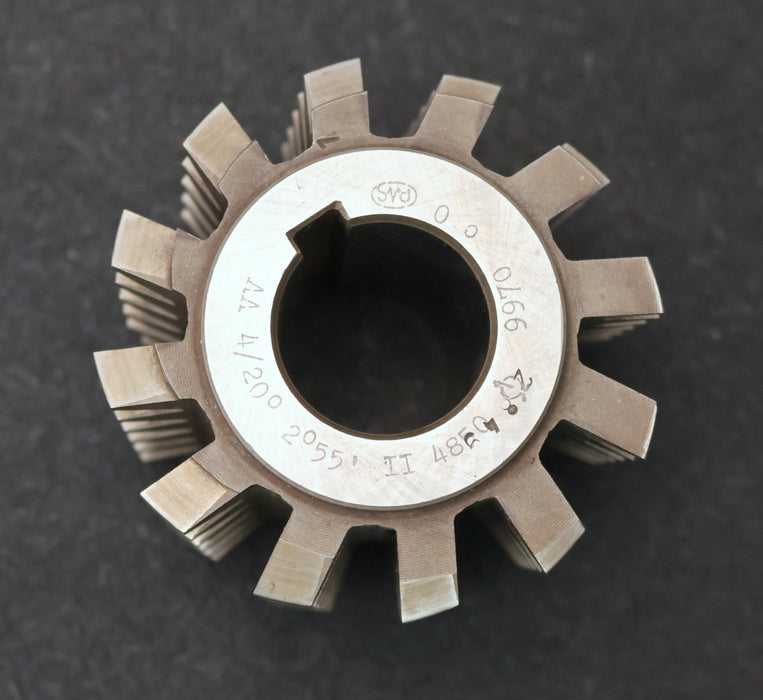 Bild des Artikels PWS-Zahnrad-Wälzfräser-gear-hob-m=-4mm-20°-EGW-Ø87x79xØ32mm-mit-LKN-BPII