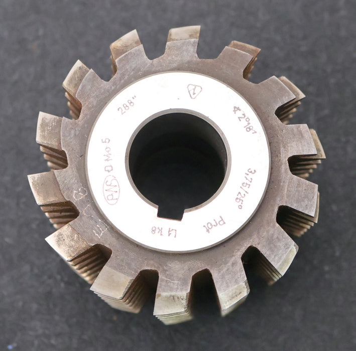 Bild des Artikels PWS-Zahnrad-Wälzfräser-gear-hob-m=-3,75mm-25°-EGW-Ø100x91xØ32mm-mit-LKN