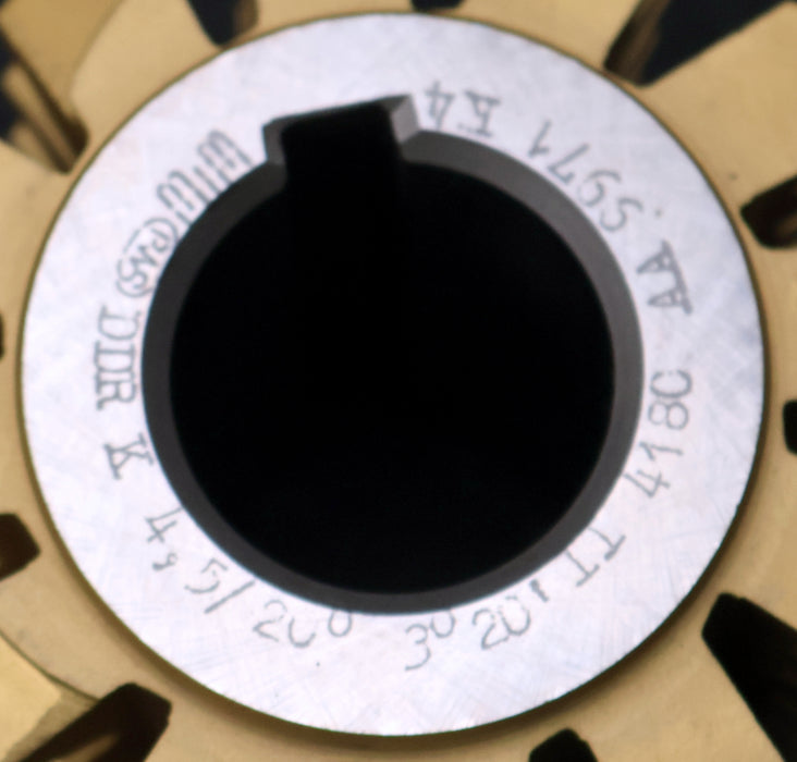 Bild des Artikels PWS-Zahnrad-Wälzfräser-gear-hob-m=-4,5mm-20°-EGW-Ø90x89xØ32mm-mit-LKN-BPII