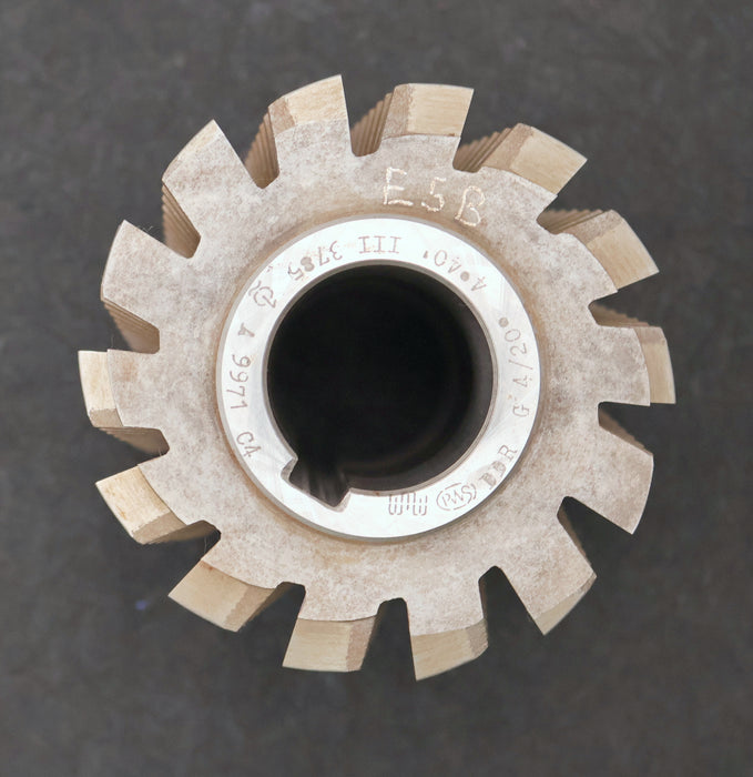 Bild des Artikels PWS-Zahnrad-Wälzfräser-gear-hob-m=-4mm-20°-EGW-Ø110x136xØ40mm-LKN-BPIII