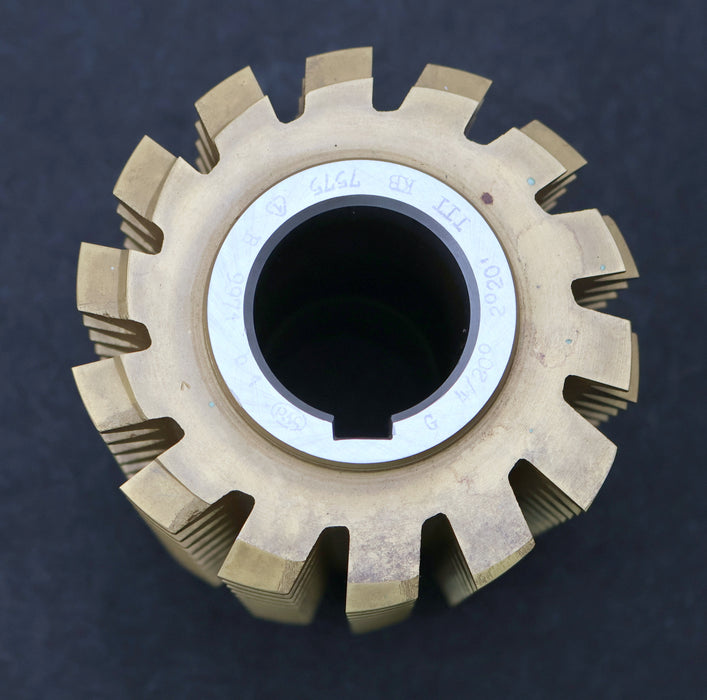 Bild des Artikels PWS-Zahnrad-Wälzfräser-gear-hob-m=-4mm-20°-EGW-Ø110x136xØ40mm-mit-LKN-BPIII