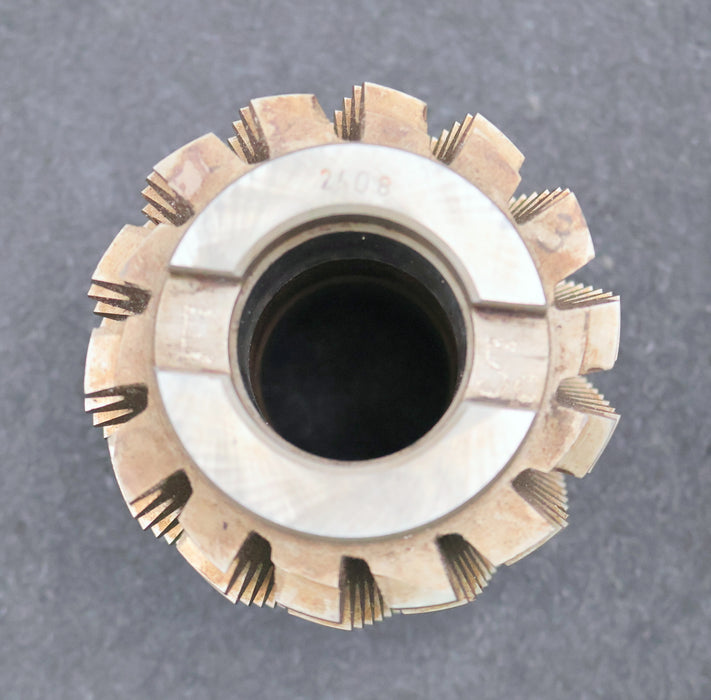 Bild des Artikels PWS-Zahnrad-Wälzfräser-gear-hob-m=-3,5mm-20°-EGW-Ø100x129xØ40mm-BPIII