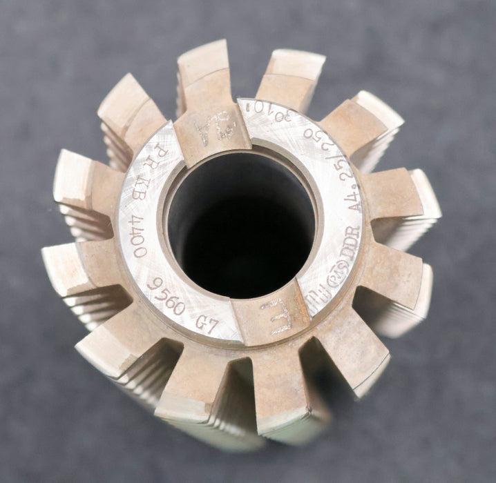 Bild des Artikels PWS-Zahnrad-Wälzfräser-gear-hob-m=-4,25mm-25°-EGW-Ø90x210xØ32mm-mit-Protuberanz