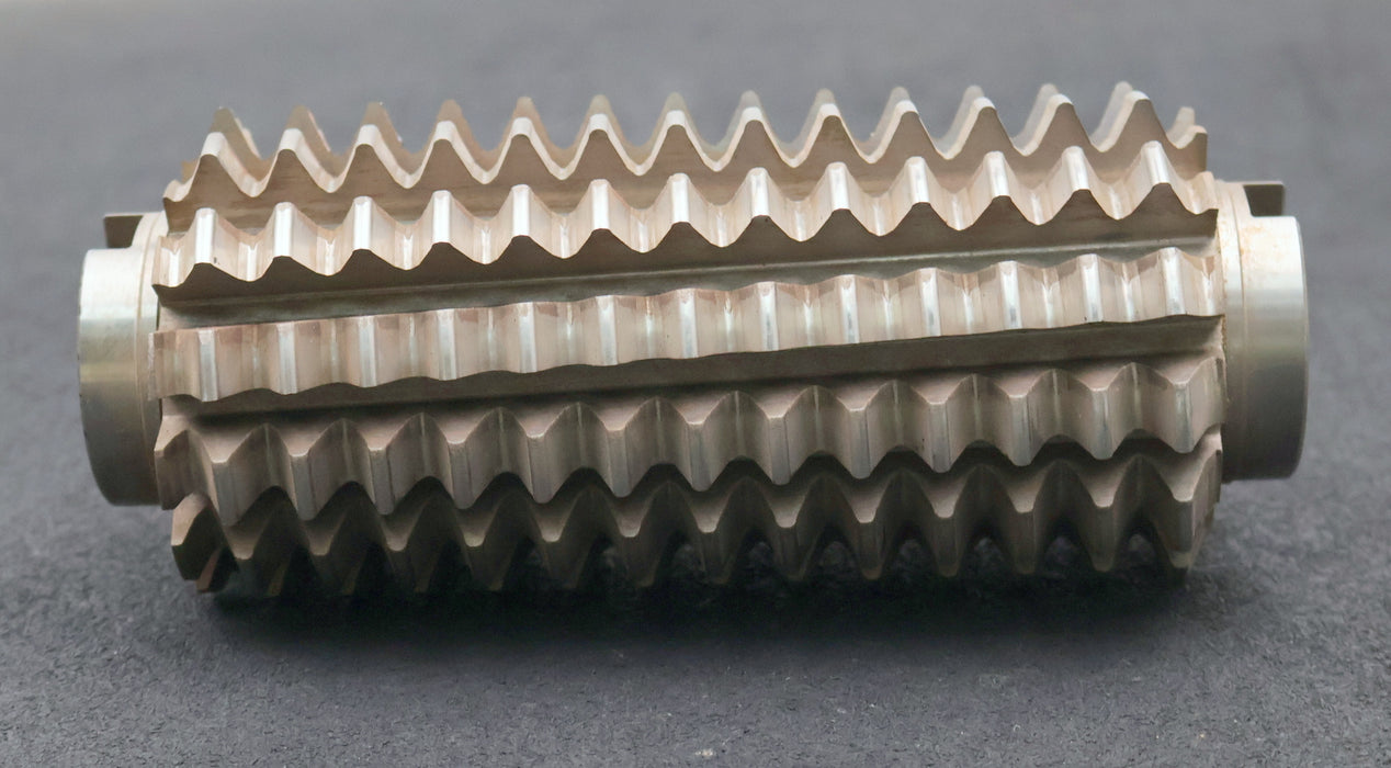 Bild des Artikels PWS-Zahnrad-Wälzfräser-gear-hob-m=-4,25mm-25°-EGW-Ø90x210xØ32mm-mit-Protuberanz