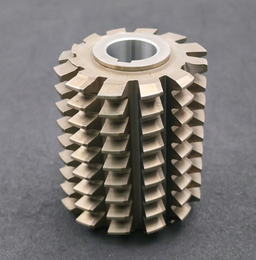 Bild des Artikels PWS-Zahnrad-Wälzfräser-gear-hob-m=-5mm-20°-EGW-Ø124x150xØ40mm-mit-LKN-BPIII