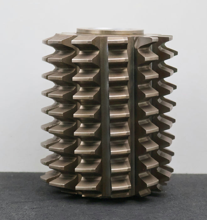 Bild des Artikels PWS-Zahnrad-Wälzfräser-gear-hob-m=-5mm-20°-EGW-Ø124x150xØ40mm-mit-LKN-BPIII