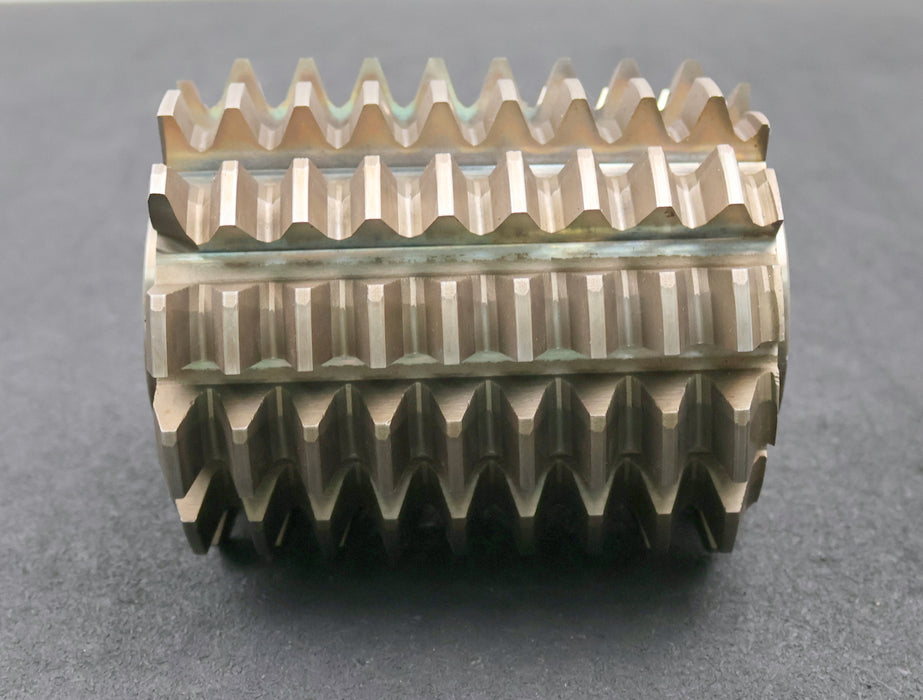 Bild des Artikels PWS-Zahnrad-Wälzfräser-gear-hob-m=-5mm-20°-EGW-Ø124x150xØ40mm-mit-LKN-BPIII