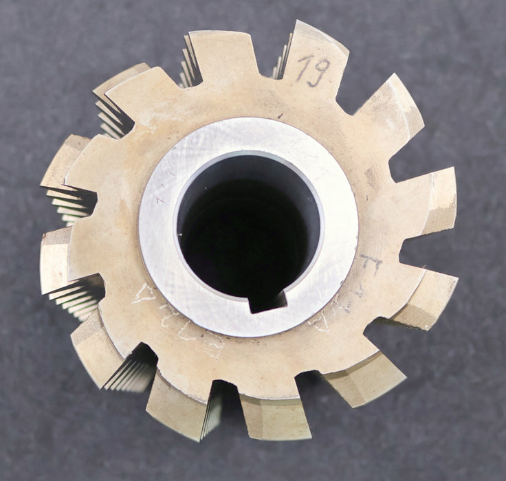 Bild des Artikels PWS-Zahnrad-Wälzfräser-gear-hob-m=-5mm-20°-EGW-Ø124x150xØ40mm-mit-LKN-BPIII