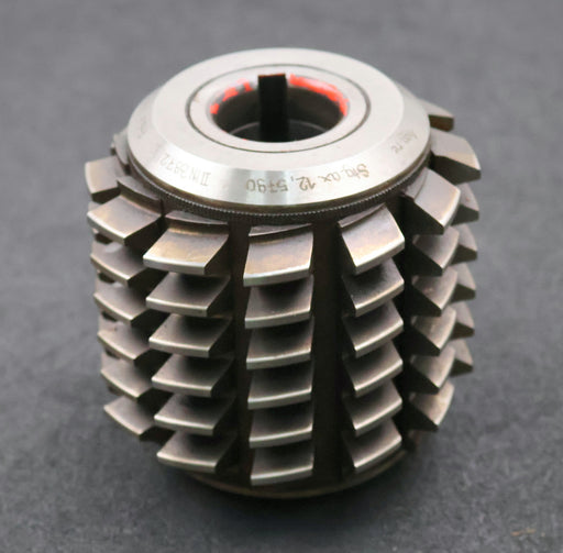 Bild des Artikels SAAZOR-Zahnrad-Wälzfräser-gear-hob-m=-4mm-20°-EGW-Ø107x106xØ32mm-mit-LKN-BPI