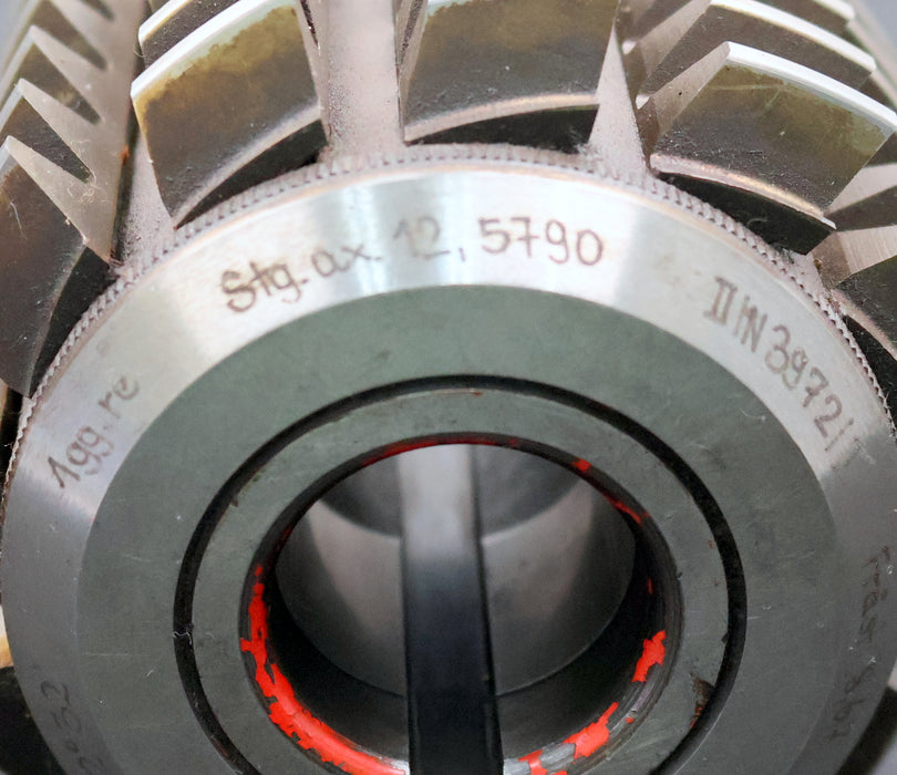 Bild des Artikels SAAZOR-Zahnrad-Wälzfräser-gear-hob-m=-4mm-20°-EGW-Ø107x106xØ32mm-mit-LKN-BPI