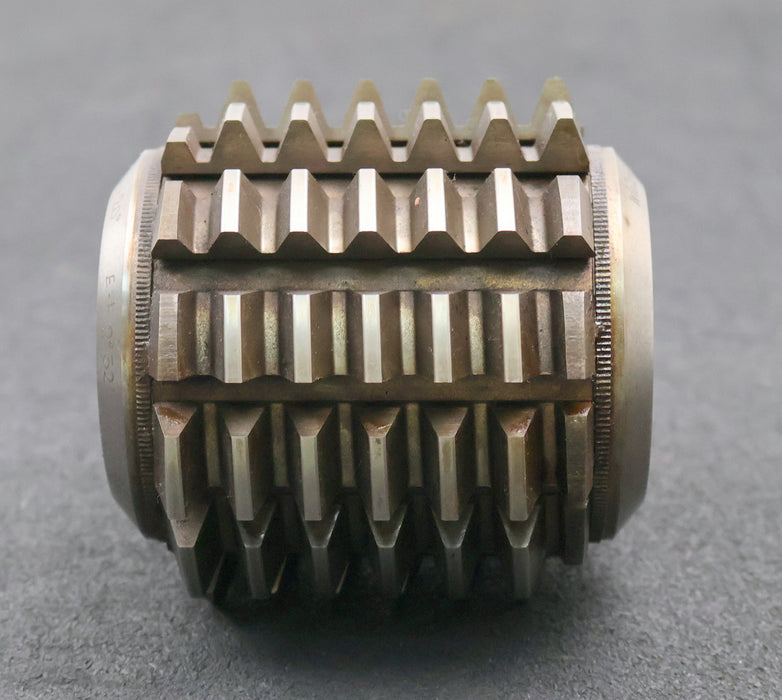 Bild des Artikels SAAZOR-Zahnrad-Wälzfräser-gear-hob-m=-4mm-20°-EGW-Ø107x106xØ32mm-mit-LKN-BPI