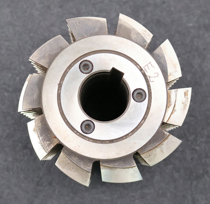 Bild des Artikels PWS-Zahnrad-Wälzfräser-gear-hob-m=-4,5mm-20°-EGW-Ø120x122xØ32mm-mit-LKN-BPI