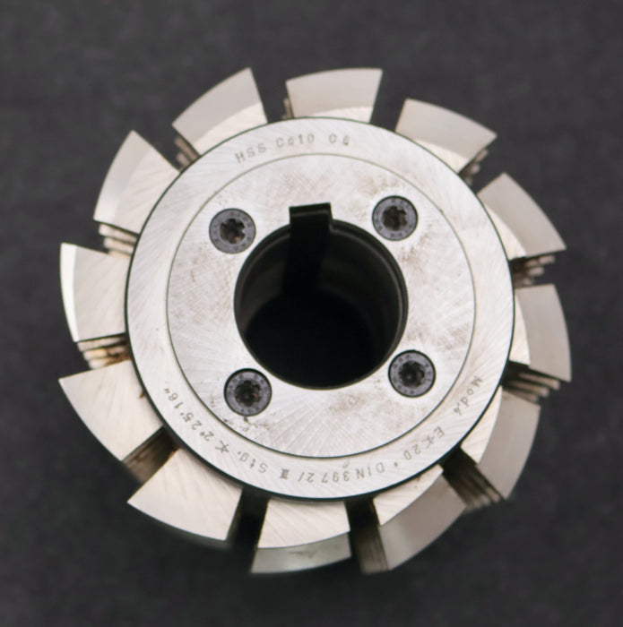 Bild des Artikels DRÖGEMEYER-Zahnrad-Wälzfräser-gear-hob-m=4mm-20°-EGW-Ø106x96xØ32mm-mit-LKN