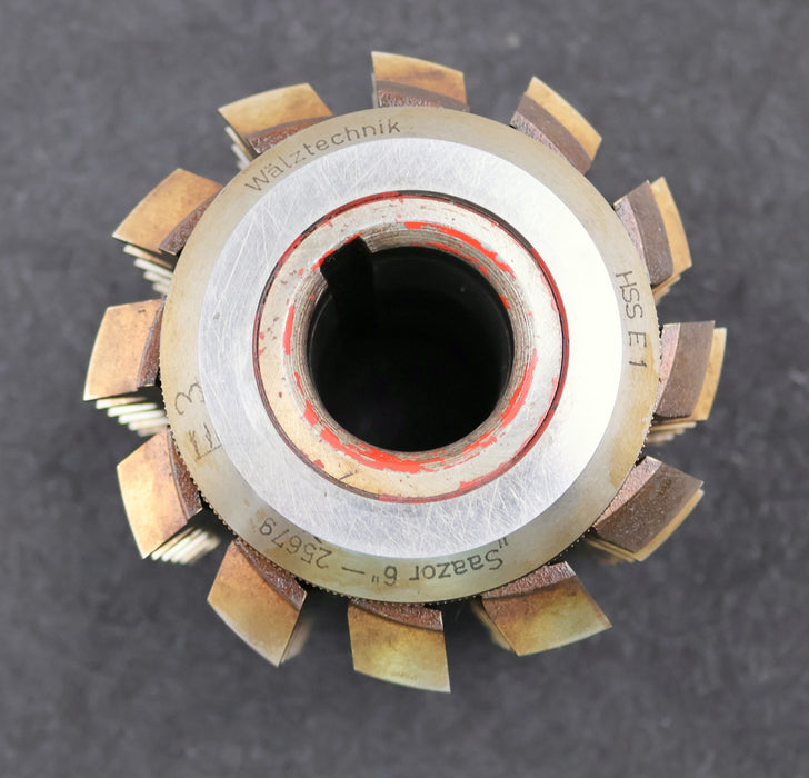 Bild des Artikels SAAZOR-Zahnrad-Wälzfräser-gear-hob-Vorfräser-m=-4mm-20°-EGW-Ø107x106xØ32mm