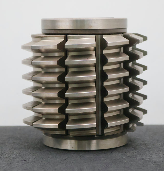 Bild des Artikels PWS-Zahnrad-Wälzfräser-gear-hob-Vorfräser-m=-4,5mm-20°-EGW-Ø120x122xØ32mm