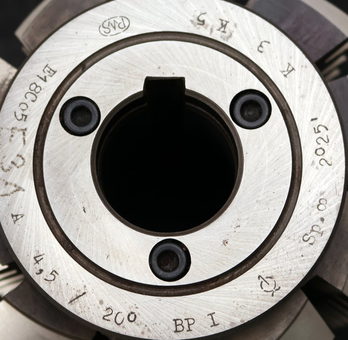 Bild des Artikels PWS-Zahnrad-Wälzfräser-gear-hob-Vorfräser-m=-4,5mm-20°-EGW-Ø120x122xØ32mm