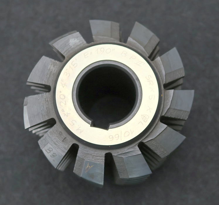 Bild des Artikels KL-Zahnrad-Wälzfräser-gear-hob-m=-5mm-20°-EGW-Ø99x89xØ32mm-mit-LKN-BPII