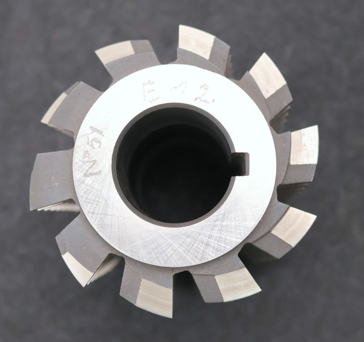 Bild des Artikels SR-CO-Zahnrad-Wälzfräser-gear-hob-m=-3,5mm-10°-EGW-Ø85x106xØ32mm-mit-LKN