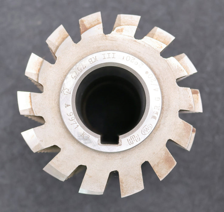 Bild des Artikels PWS-Zahnrad-Wälzfräser-gear-hob-m=-4mm-20°-EGW-Ø110x135xØ40mm-LKN-BPIII