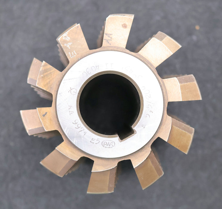 Bild des Artikels PWS-Zahnrad-Wälzfräser-gear-hob-m=-5,5mm-20°-EGW-Ø99x109xØ32mm-mit-LKN-BPII