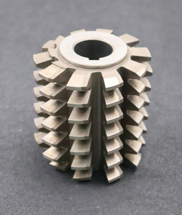 Bild des Artikels PWS-Zahnrad-Wälzfräser-gear-hob-m=-5mm-20°-EGW-Ø100x109xØ32mm-mit-LKN