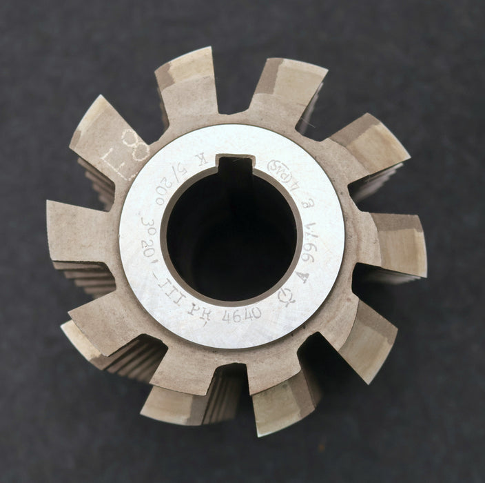 Bild des Artikels PWS-Zahnrad-Wälzfräser-gear-hob-m=-5mm-20°-EGW-Ø100x109xØ32mm-mit-LKN