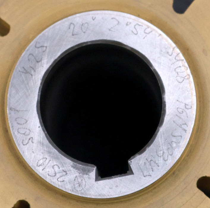 Bild des Artikels PWS-Zahnrad-Wälzfräser-gear-hob-m=-4,25mm-20°-EGW-Ø99x91xØ32mm-mit-LKN