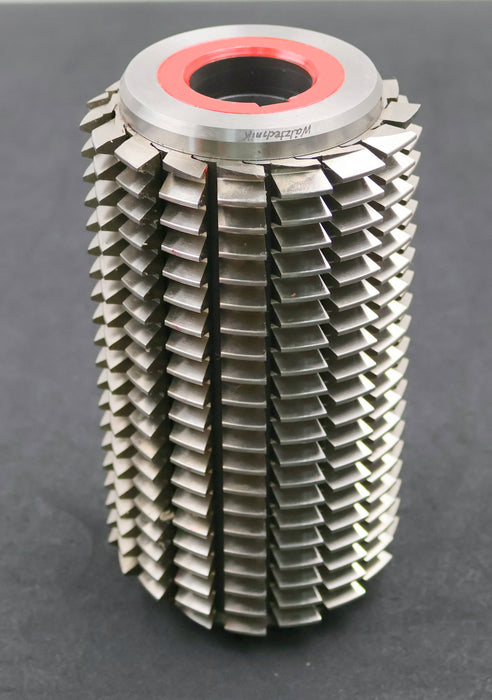 Bild des Artikels SAAZOR-Zahnrad-Wälzfräser-gear-hob-m=-3mm-20°-EGW-Ø114x207xØ40mm-mit-LKN-BPIII