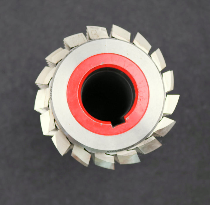 Bild des Artikels SAAZOR-Zahnrad-Wälzfräser-gear-hob-m=-3mm-20°-EGW-Ø114x207xØ40mm-mit-LKN-BPIII