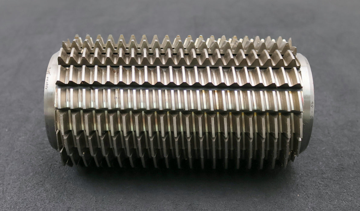 Bild des Artikels SAAZOR-Zahnrad-Wälzfräser-gear-hob-m=-3mm-20°-EGW-Ø114x207xØ40mm-mit-LKN-BPIII